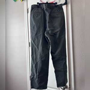 Dockers. grey cargo pants. slight flaws, missing button on back pocket